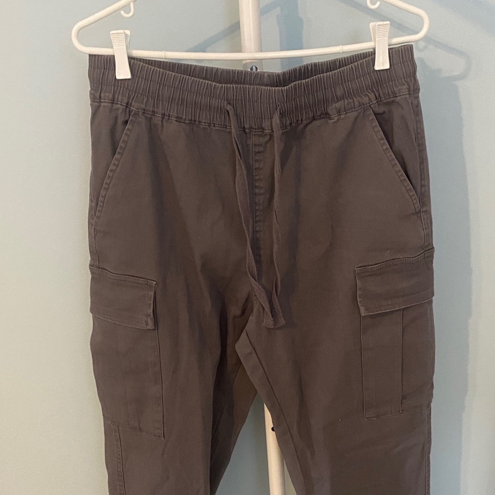 Gray Cargo Pants